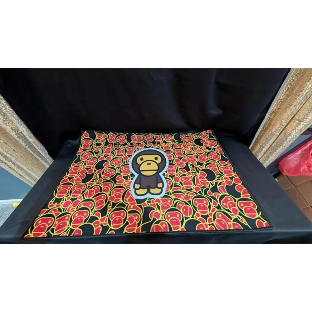 NEW Hypebeast BAPE Baby Milo All Over Print Rug 33x22